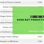 bet sure prediction today